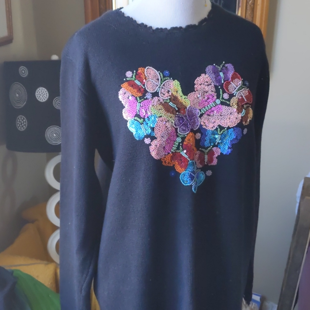 Heart sweater